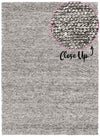 Emerald Grey Textured Rug | Wool Rugs Belrose | Rugs N Timber