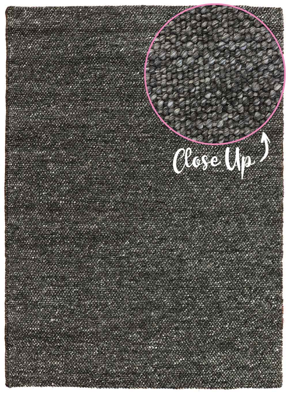 Emerald Midnight Textured Rug | Wool Rugs Belrose | Rugs N Timber