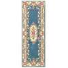 Rose Avolon Blue Runner | Wool Rugs Belrose | Rugs N Timber
