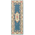 Rose Avolon Blue Runner | Wool Rugs Belrose | Rugs N Timber
