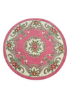 Rose Avolon Pink Round Rug | Wool Rugs Belrose | Rugs N Timber