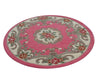 Rose Avolon Pink Round Rug | Wool Rugs Belrose | Rugs N Timber