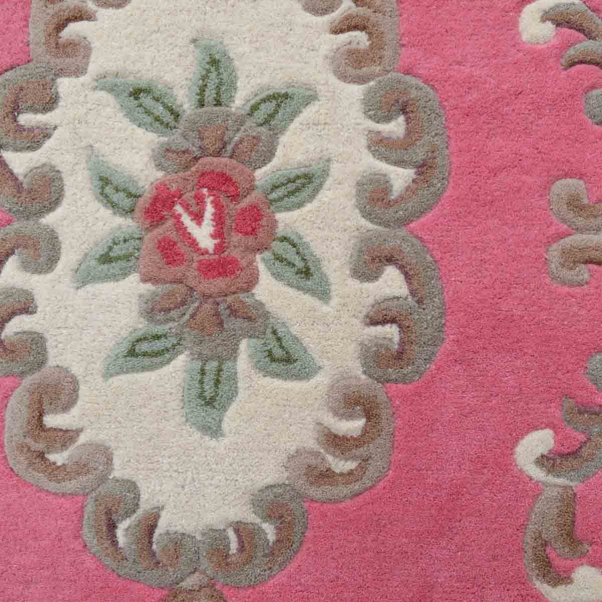 Rose Avolon Pink Rug | Wool Rugs Belrose | Rugs N Timber