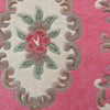 Rose Avolon Pink Half Circle Rug | Wool Rugs Belrose | Rugs N Timber