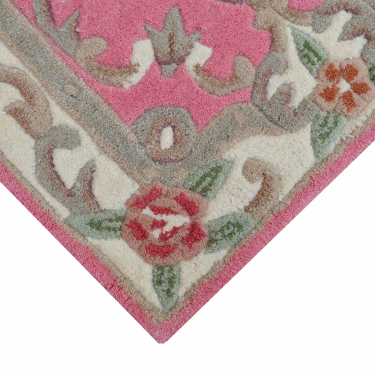 Rose Avolon Pink Runner | Wool Rugs Belrose | Rugs N Timber