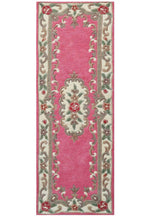 Rose Avolon Pink Runner | Wool Rugs Belrose | Rugs N Timber