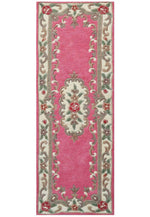 Rose Avolon Pink Runner | Wool Rugs Belrose | Rugs N Timber