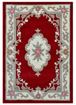 Rose Avolon Red Rug | Wool Rugs Belrose | Rugs N Timber