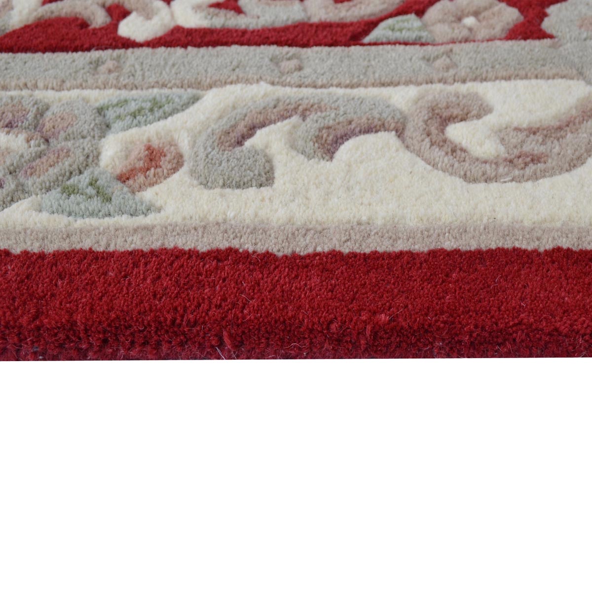 Rose Avolon Red Rug | Wool Rugs Belrose | Rugs N Timber