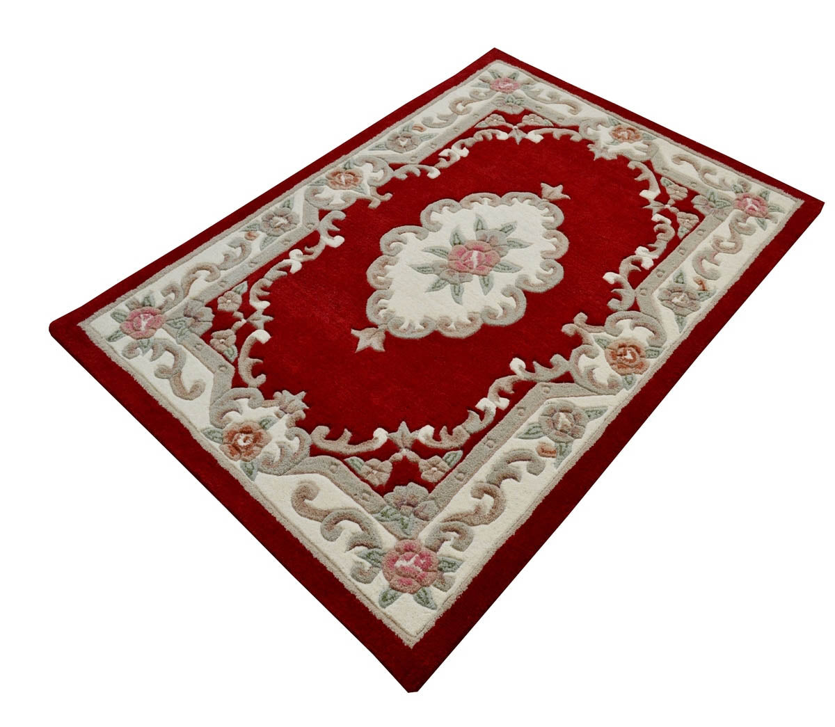 Rose Avolon Red Rug | Wool Rugs Belrose | Rugs N Timber