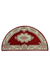 Rose Avolon Red Half Circle Rug | Wool Rugs Belrose | Rugs N Timber