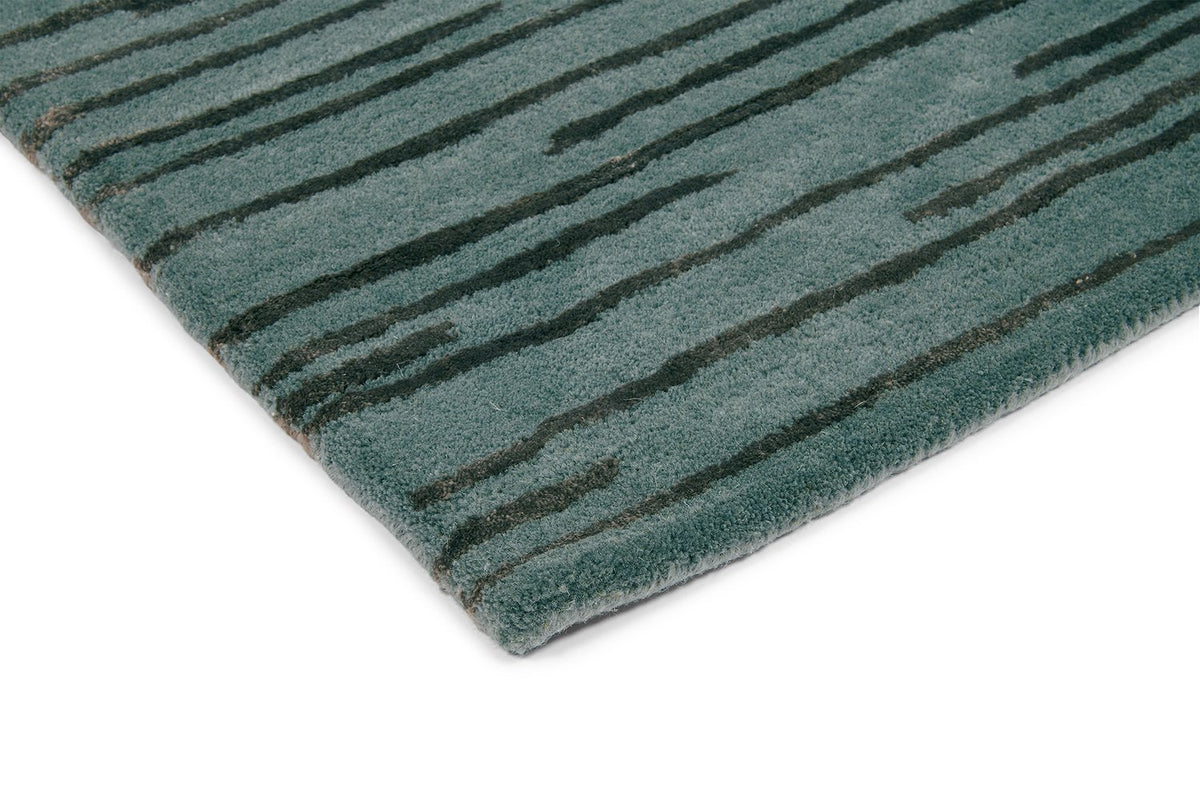 Slub Charcoal Rug | Florence Broadhurst Designer Rugs Belrose | Rugs 'N' Timber