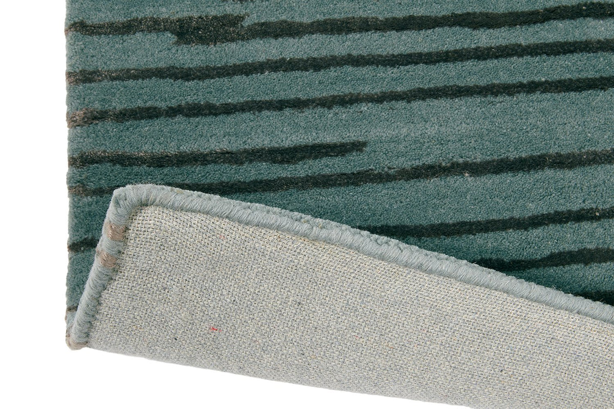 Slub Charcoal Rug | Florence Broadhurst Designer Rugs Belrose | Rugs 'N' Timber