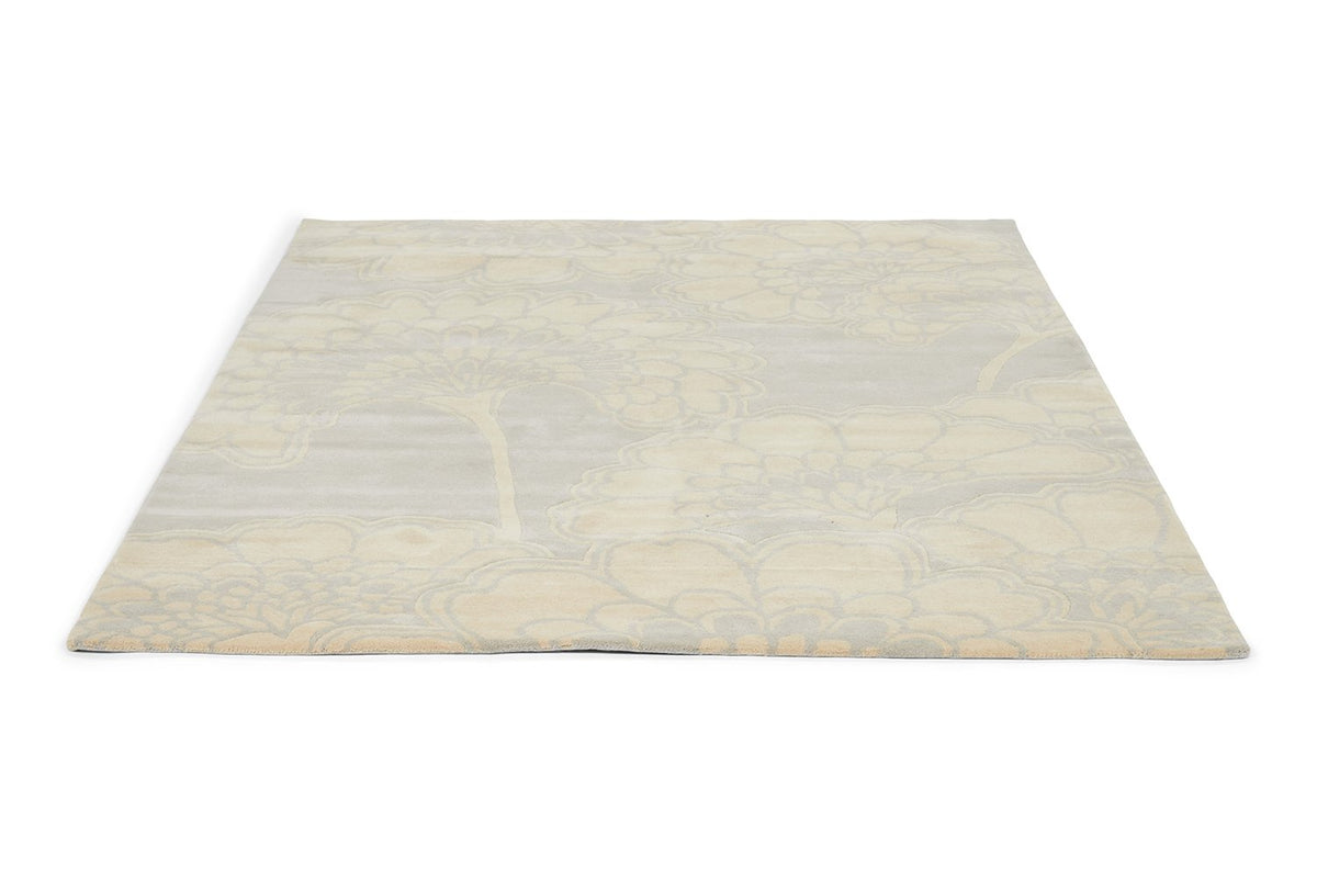 Japanese Floral Oyster Rug | Florence Broadhurst Designer Rugs Belrose | Rugs 'N' Timber