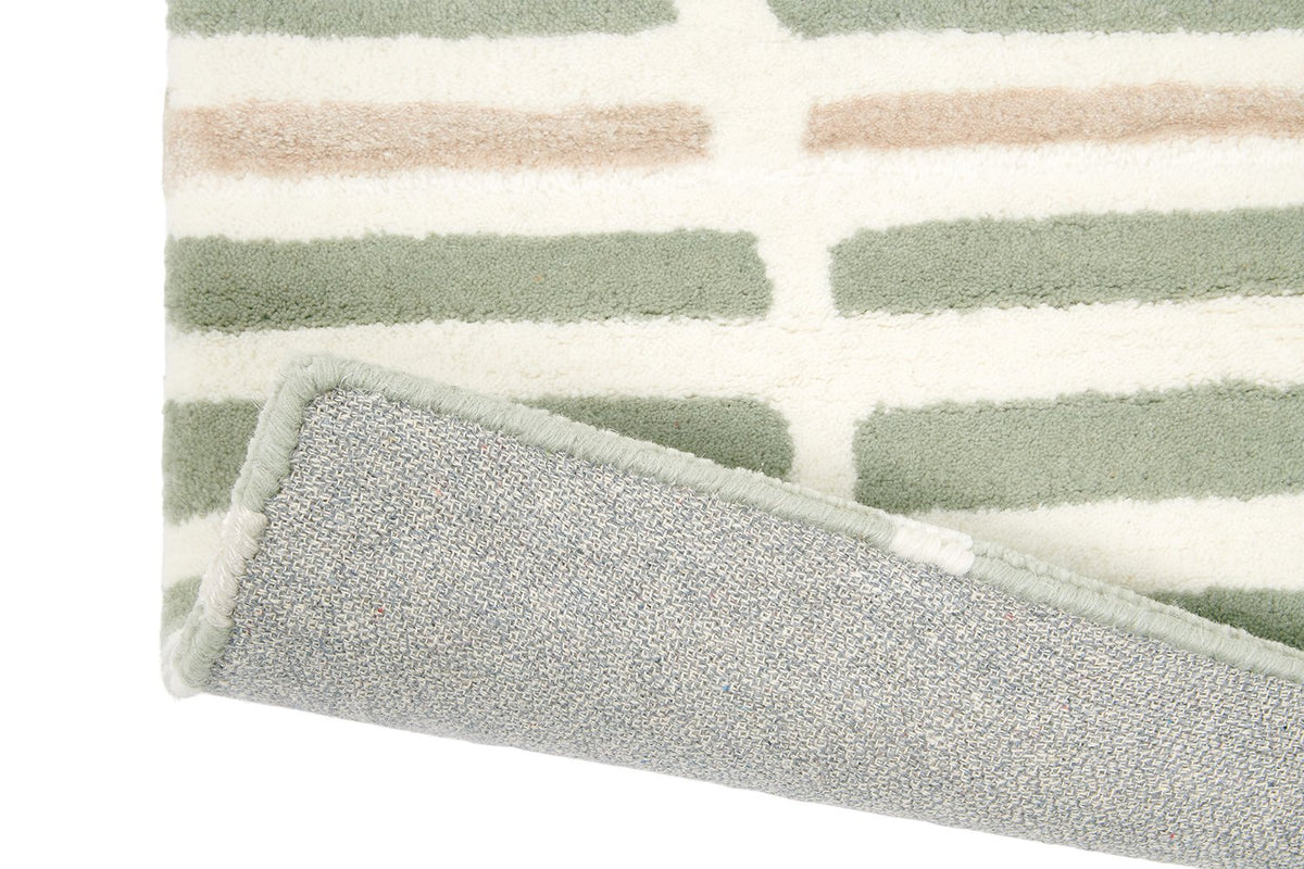Tortoiseshell Stripe Jade Rug | Florence Broadhurst Designer Rugs Belrose | Rugs 'N' Timber