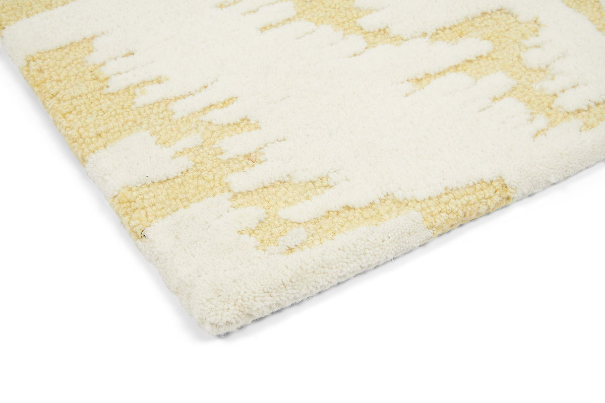 Waterwave Stripe Citron Rug | Florence Broadhurst Designer Rugs Belrose | Rugs 'N' Timber