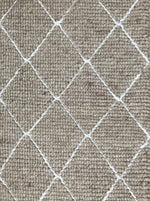 Diamond Beige Runner | Wool Rugs Belrose | Rugs N Timber