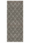 Diamond Brown Runner | Wool Rugs Belrose | Rugs N Timber