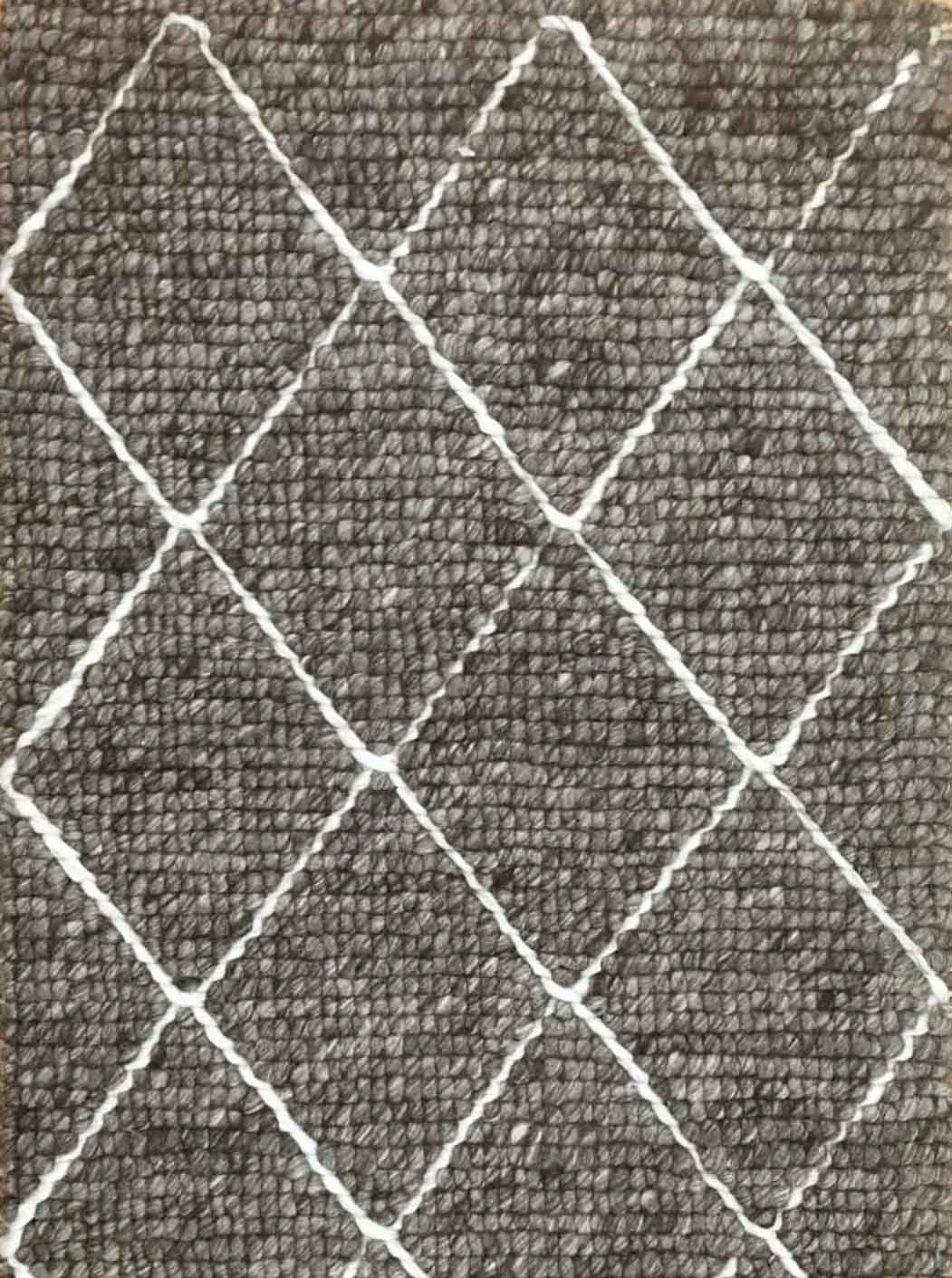 Diamond Brown Runner | Wool Rugs Belrose | Rugs N Timber