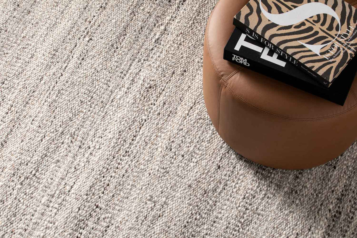 Arthur Oyster Neutral Rug| Wool Rugs Belrose | Rugs N Timber