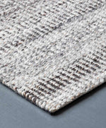 Arthur Gravel Grey Rug| Wool Rugs Belrose | Rugs N Timber