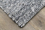 Arthur Gravel Grey Rug| Wool Rugs Belrose | Rugs N Timber