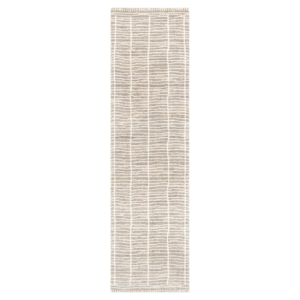 Santana Mocha Cream Runner | Modern Rugs Belrose | Rugs N Timber