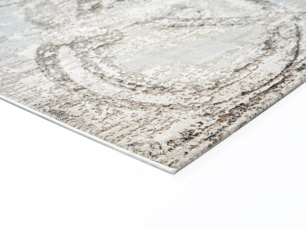 Manly Copper Brushstrokes Rug
