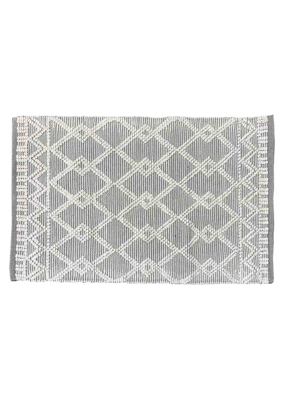 Middleton Off-White Link Mat | Machine Washable Rugs Belrose | Rugs N Timber