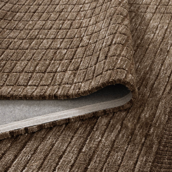 New York Chocolate Brown Rug | Modern Rugs Belrose | Rugs N Timber ...