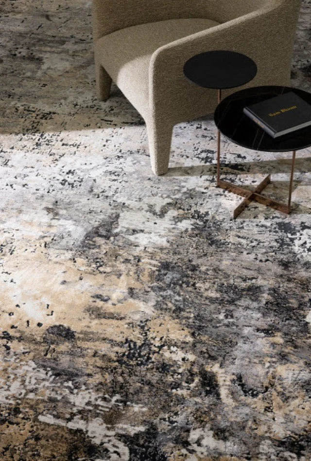 Liam Riverstone Gold Rug| Bayliss Rugs Belrose | Rugs N Timber