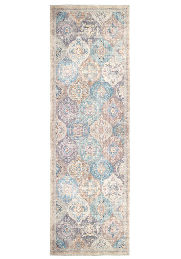 Fabiana Ogee Jewel Runner | Washable Mats Belrose | Rugs N Timber