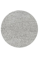 Dahlia Light Grey Round Rug | Wool Rugs Belrose Sydney | Rugs 'N' Timber