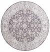Clareville Storm Fiore Round Rug