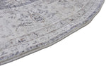 Clareville Storm Fiore Round Rug