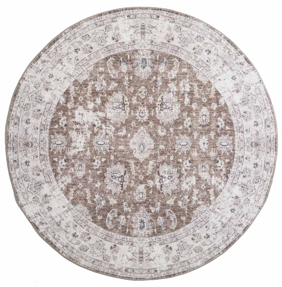 Clareville Stone Fiore Round Rug