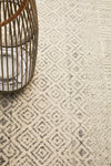 Layla Ivory Diamonds Rug| Tribal Rugs Belrose | Rugs N Timber