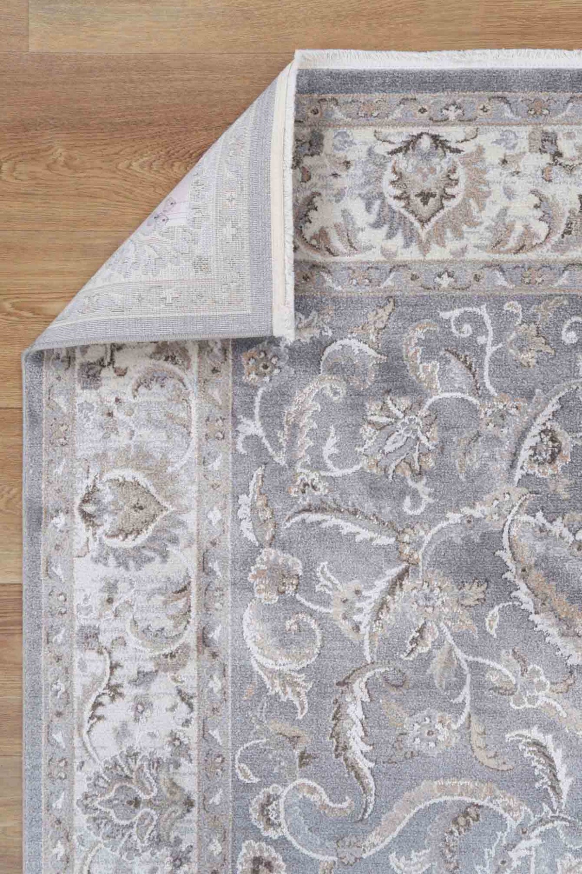 Petra Silver Laurent Rug