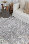 Petra Silver Laurent Rug