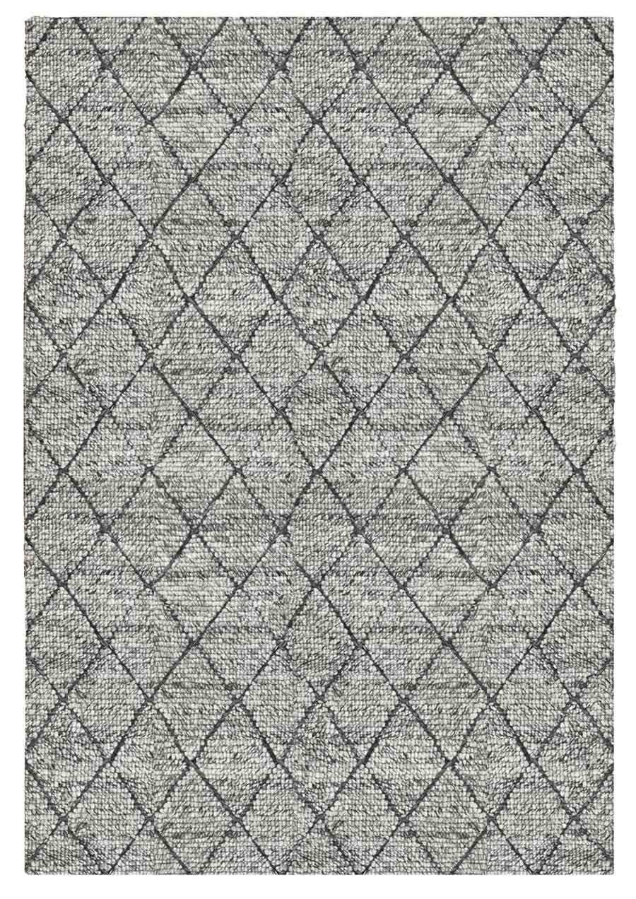 Diamond Grey Rug | Wool Rugs Belrose | Rugs N Timber