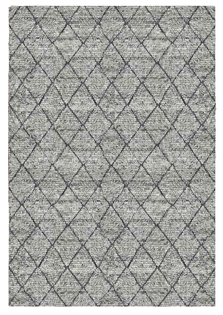 Diamond Grey Rug | Wool Rugs Belrose | Rugs N Timber