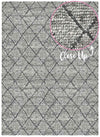 Diamond Grey Rug | Wool Rugs Belrose | Rugs N Timber