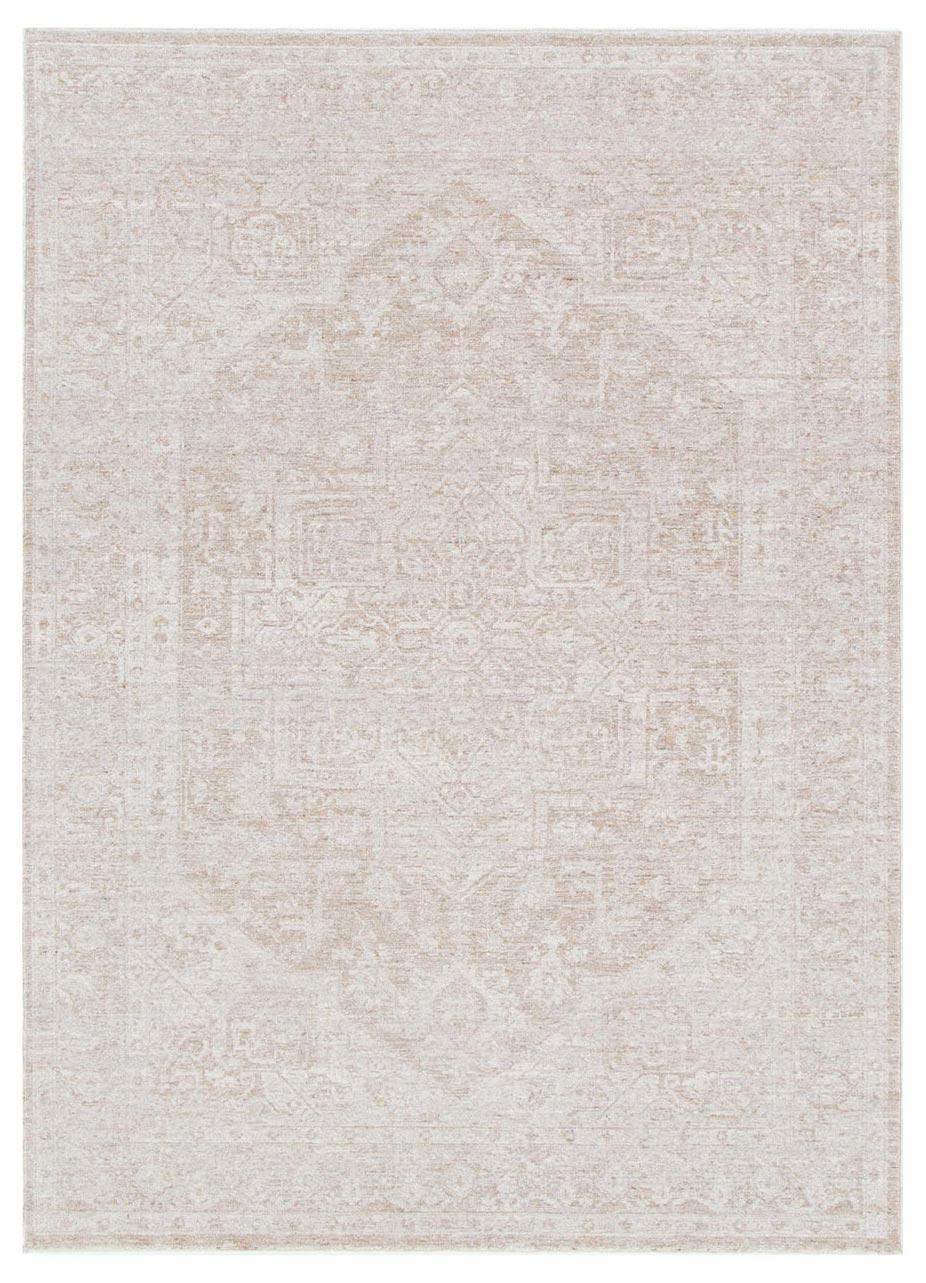 Vienna Château Ivory Rug featuring a classic medallion pattern in rich cream tones, available at Rugs N Timber Belrose showroom, Northern Beaches Sydney