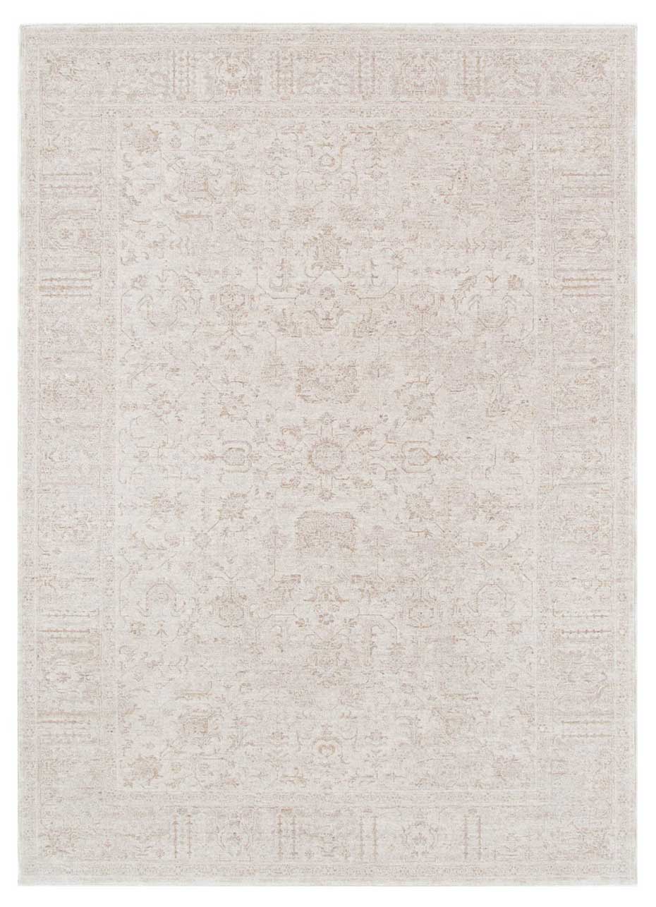 Vienna Manor Ivory Rug featuring a classic floral pattern in rich cream tones, available at Rugs N Timber Belrose showroom, Northern Beaches Sydney