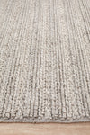 Kendall Silver Rug - textured knotted wool rug - See it at Rugs N Timber Belrose