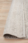 Kendall Silver Rug - textured knotted wool rug - See it at Rugs N Timber Belrose