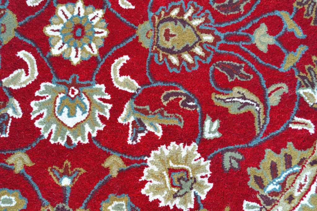 Hammond Scarlet Antico Round Rug