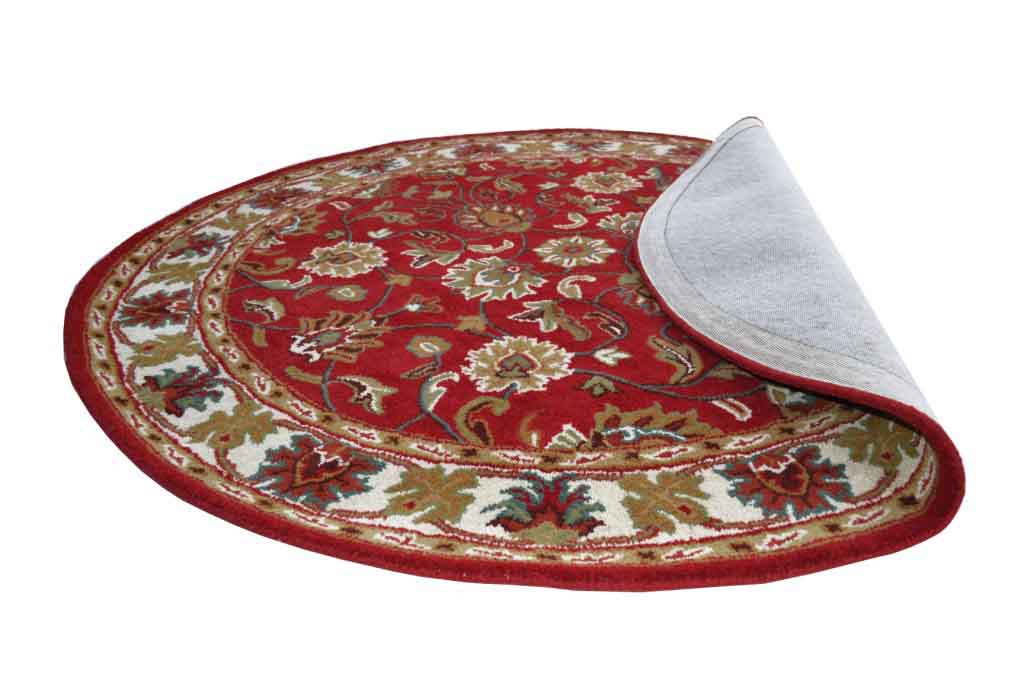 Hammond Scarlet Antico Round Rug