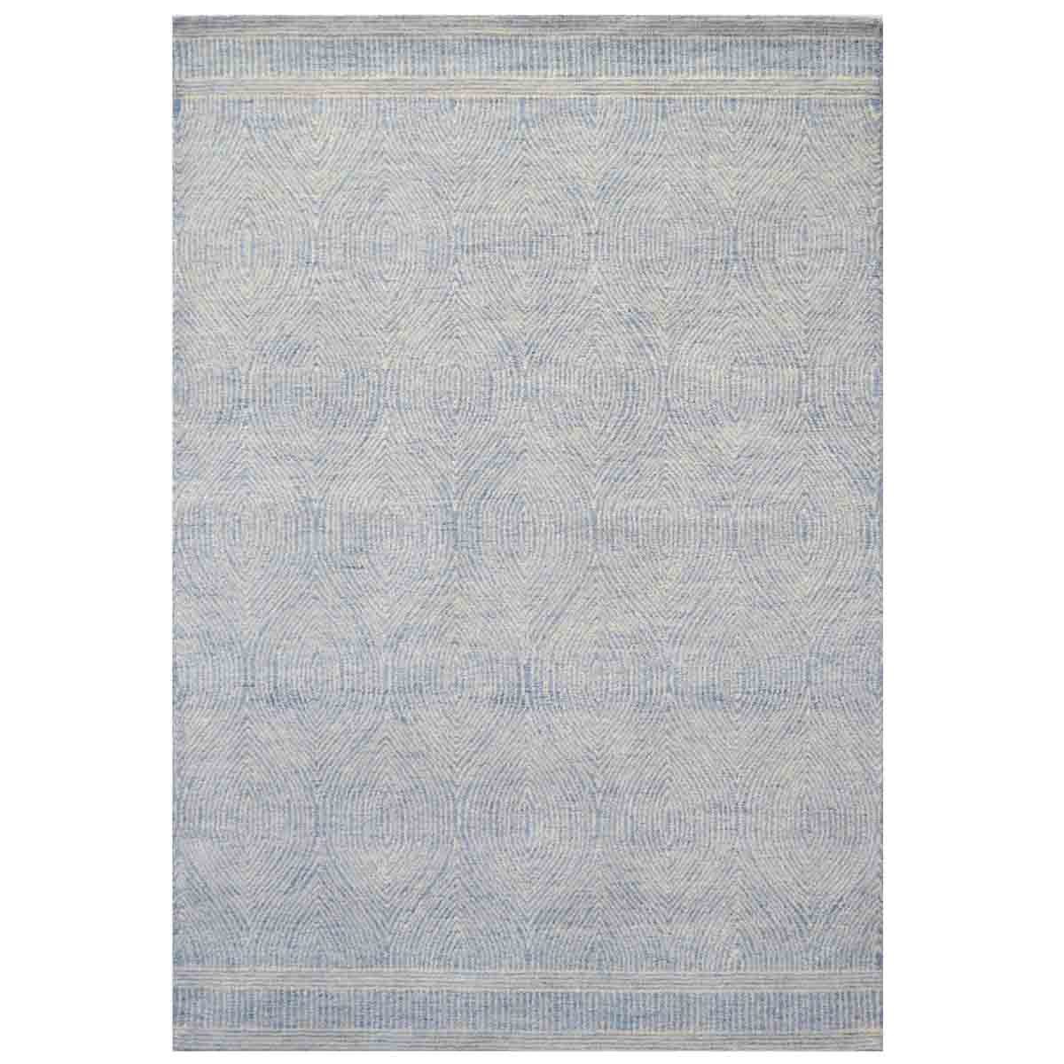 Pasadena Powder Blue Ogee Rug