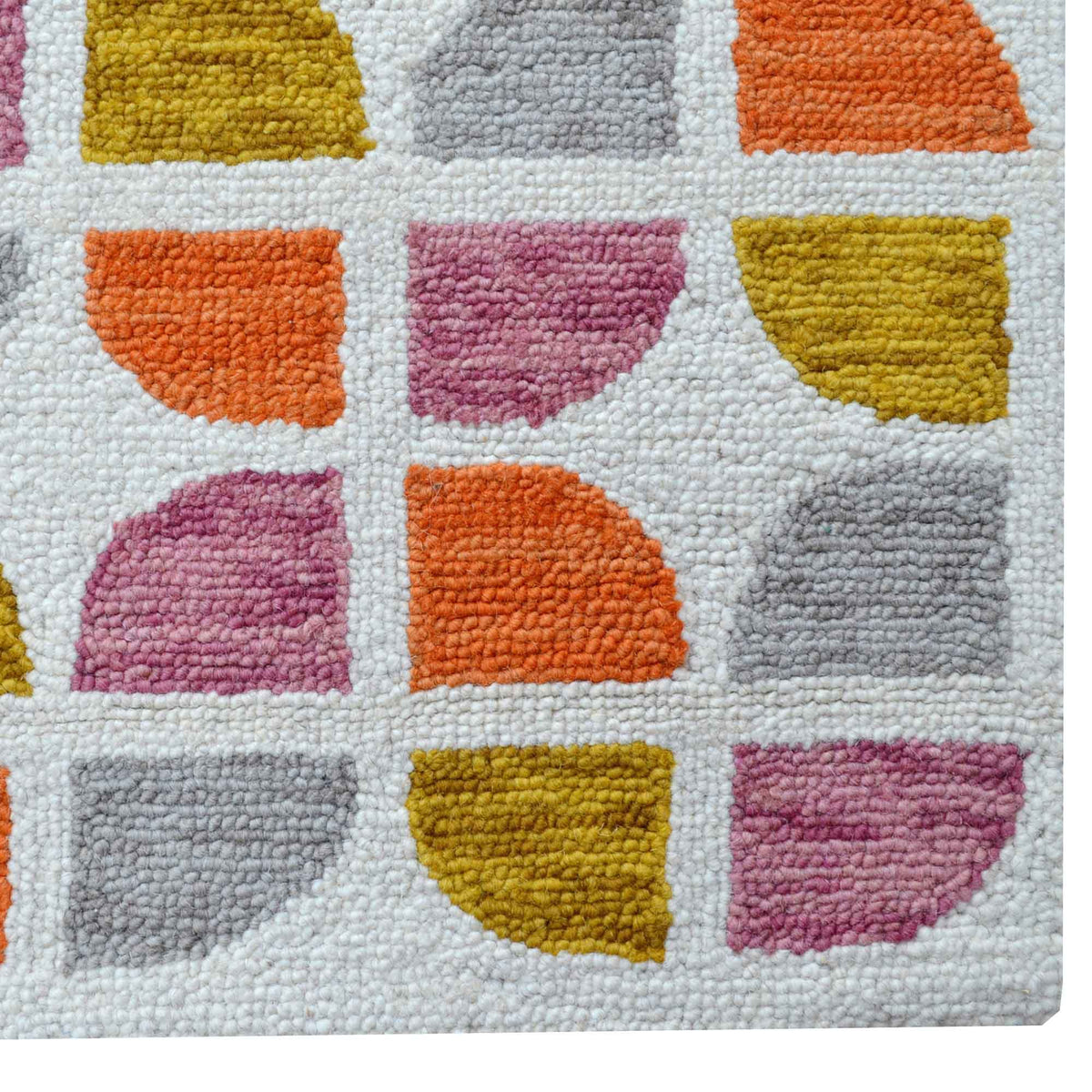 Squircle Rug Berkeley Colourful Wool Rug | Modern Rugs Belrose | Rugs N Timber ...
